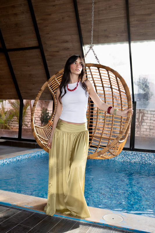 Cascade maxi skirt