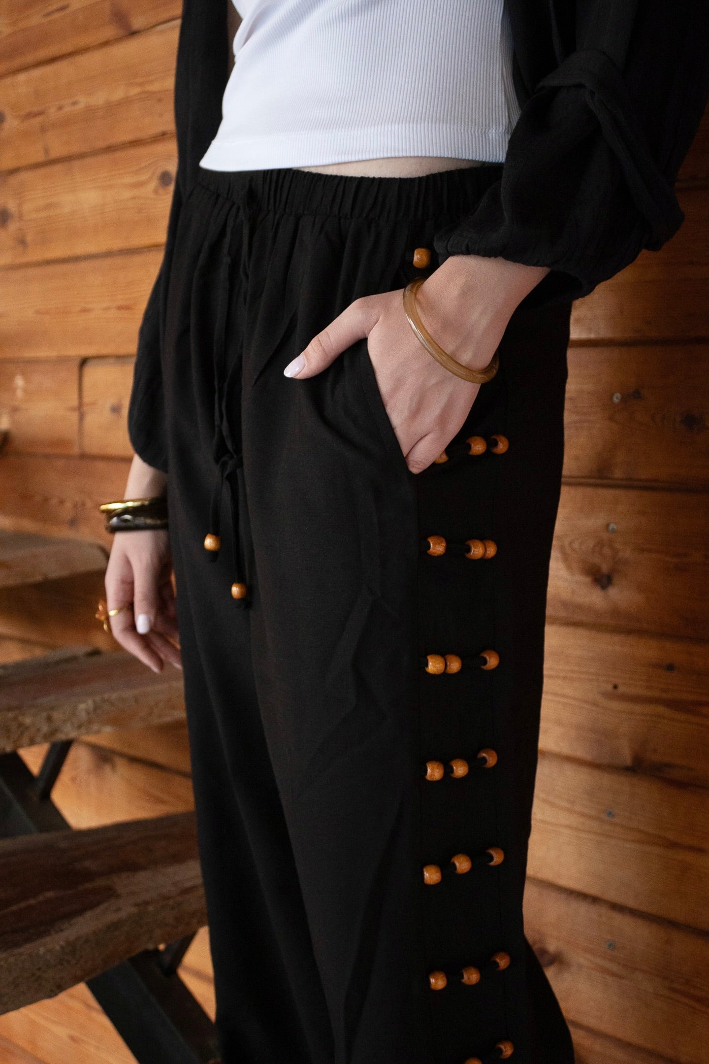 Soleil beaded pants