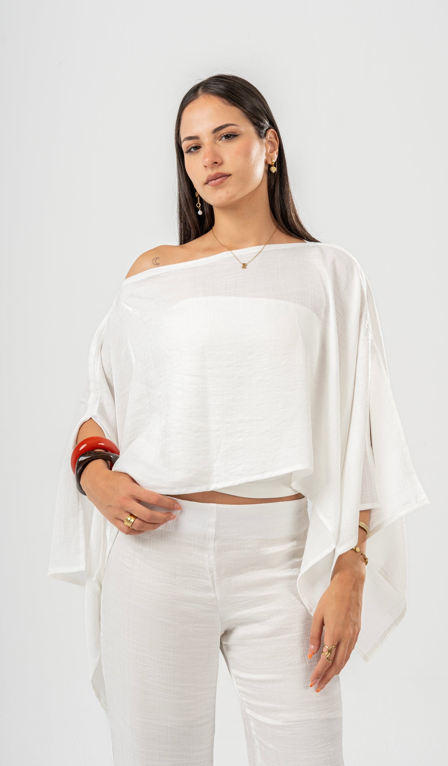 Shimmer top