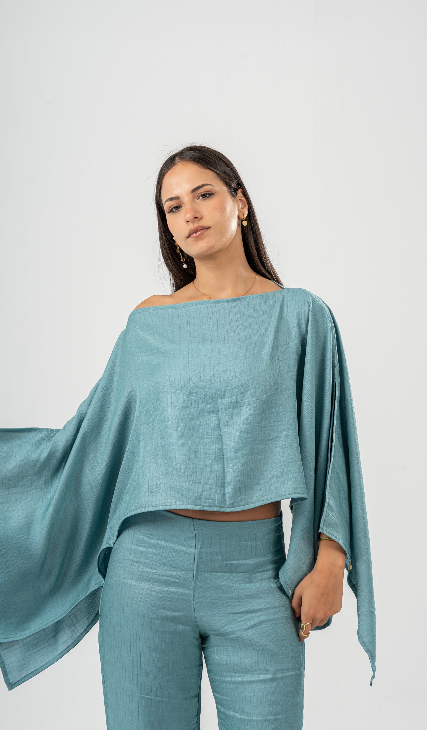 Shimmer top