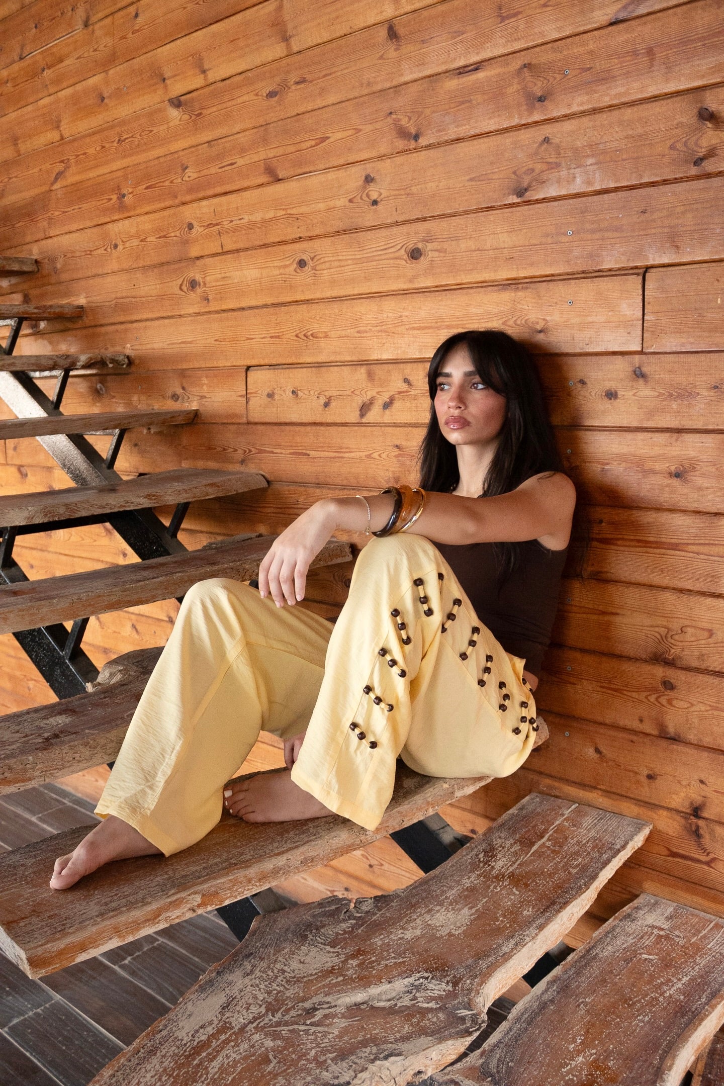Soleil beaded pants