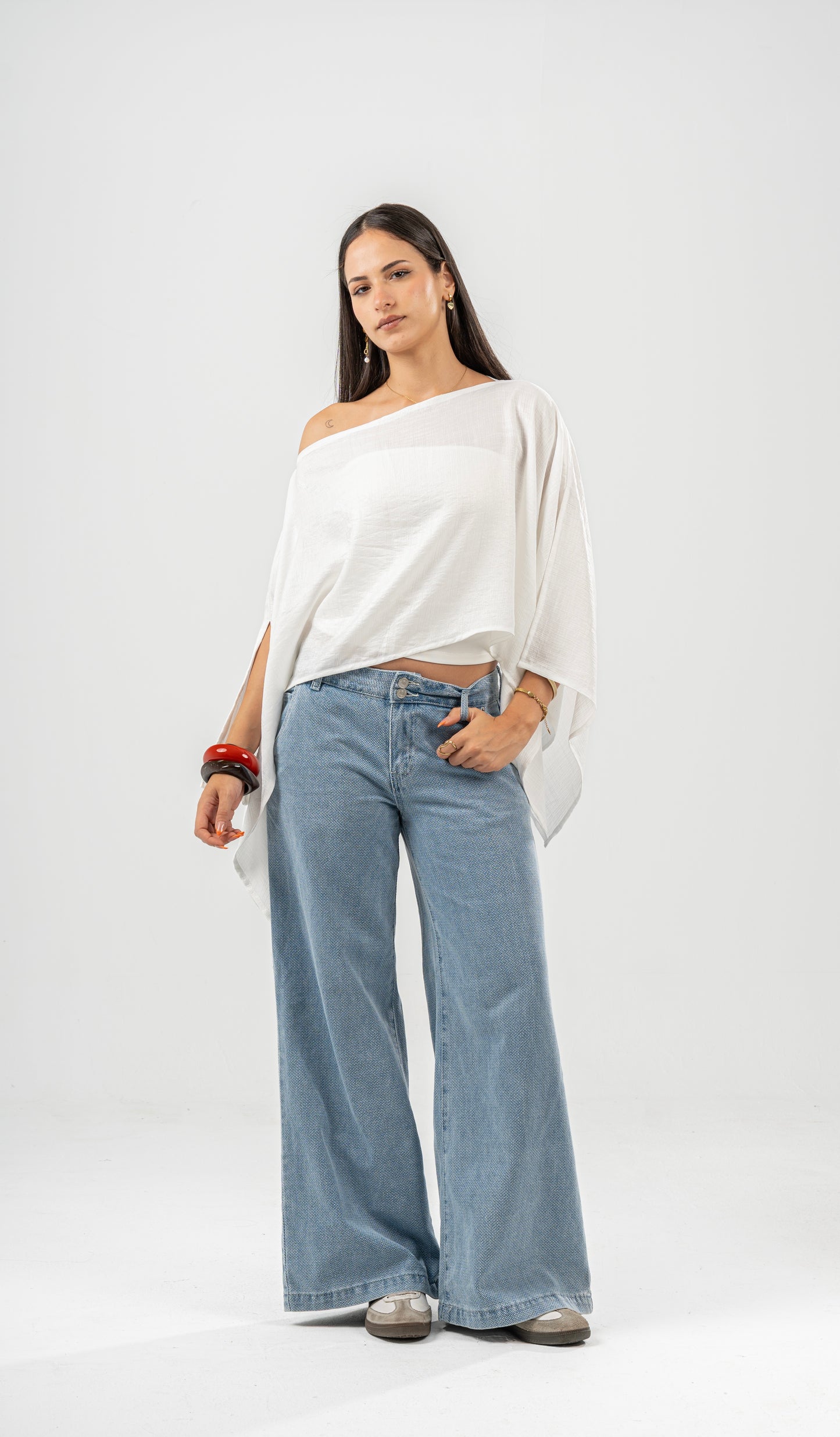 Shimmer top